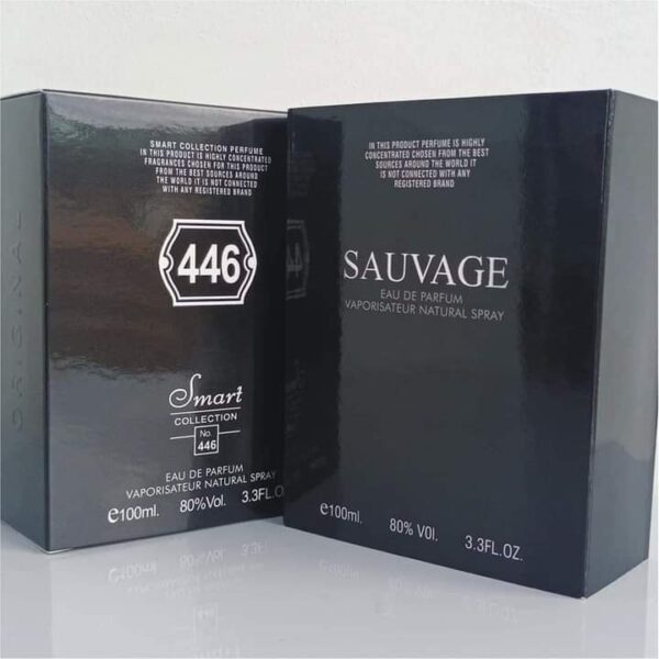 sauvage 100ml Spécifications Marque : Smart Collection Volume : 100ml Type de fragrance : Eau de parfum Effet longue durée